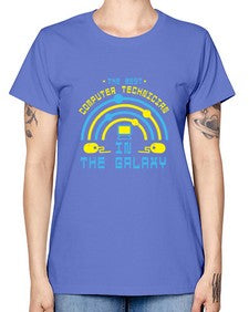 The best computer technician in the galaxy 13# - computer -  Missy T-Shirt