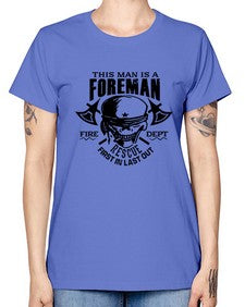 This man is 1166# - skull and bones -  Missy T-Shirt