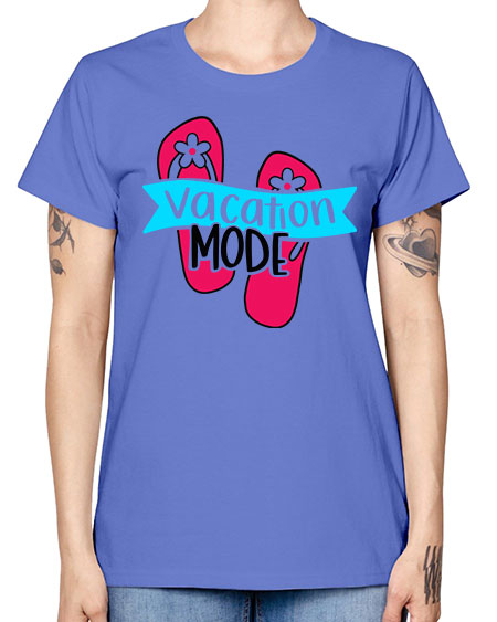 Vacation Mode Style 8# - summer -  Missy T-Shirt