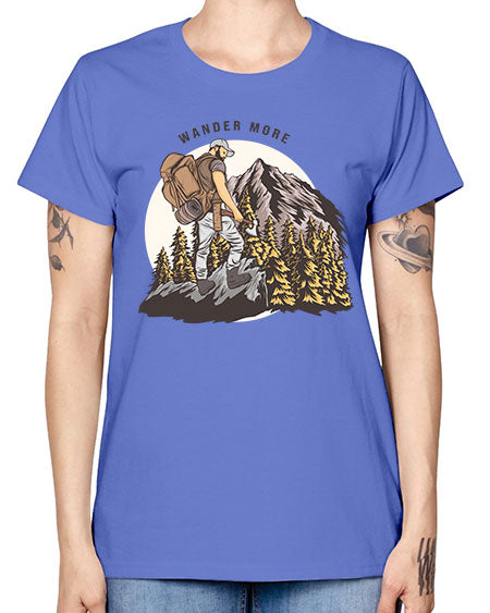Wander More 3# - nature -  Missy T-Shirt