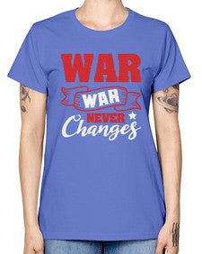 War War never changes 53# - video games -  Missy T-Shirt
