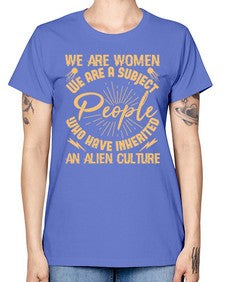 We are women we are people 42# - ufo -  Missy T-Shirt