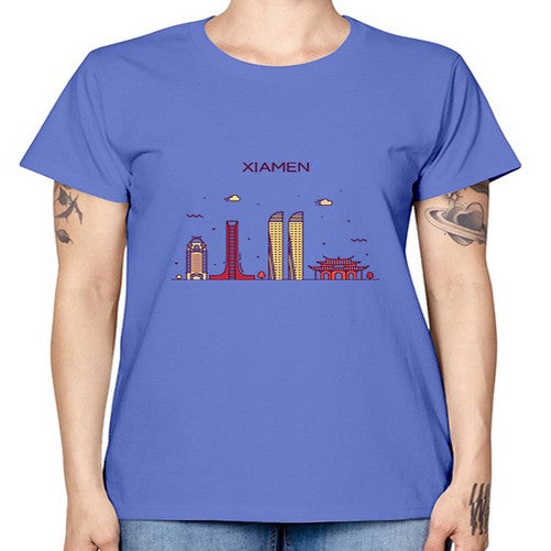 Xiamen 2149# - cities -  Missy T-Shirt