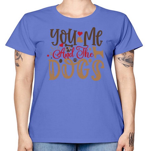 You Me And The Dogs Style 52# - dogs -  Missy T-Shirt