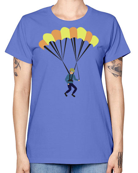 all in one 08# - parachute -  Missy T-Shirt