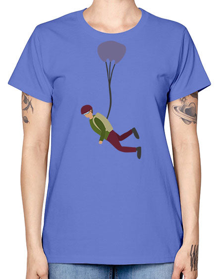all in one 09# - parachute -  Missy T-Shirt