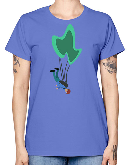all in one 12# - parachute -  Missy T-Shirt