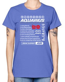 aquarius 85# - aquarius -  Missy T-Shirt