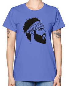 beardman 48# - black boys or men -  Missy T-Shirt