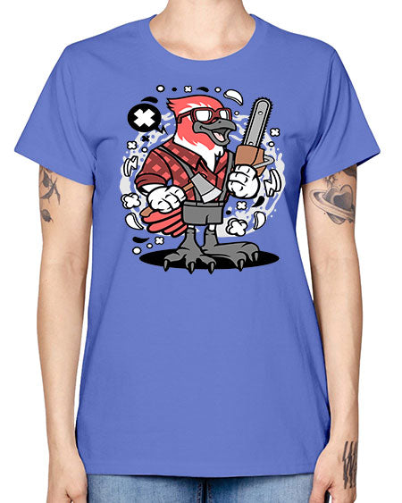 bird lumberjack 17# - birds -  Missy T-Shirt