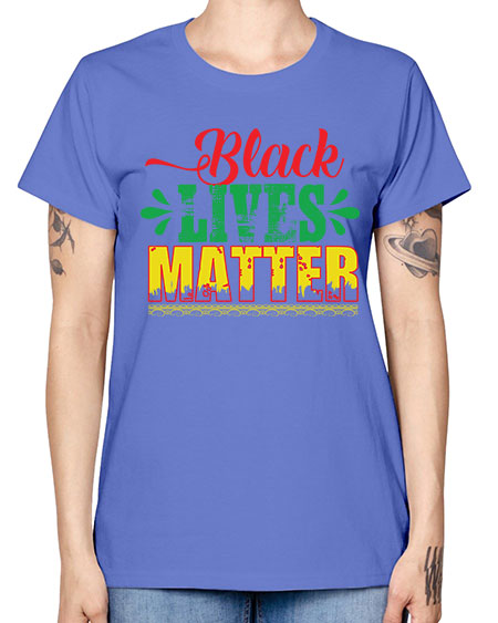 black lives matter 7# - black words and phrases -  Missy T-Shirt