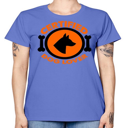 certified dog lover - dogs -  Missy T-Shirt