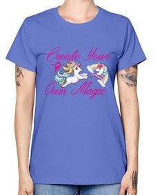 create your own magic 84# - unicorn -  Missy T-Shirt