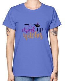 drink up witches 37# - witch -  Missy T-Shirt