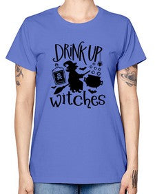 drink up witches 41# - witch -  Missy T-Shirt