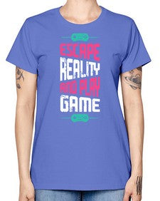 escape reality and play 80# - video games -  Missy T-Shirt