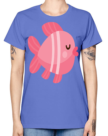 fish 53# - shark-fish -  Missy T-Shirt