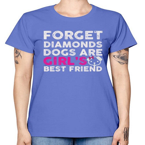 forget diamonds dogs 141# - dogs -  Missy T-Shirt