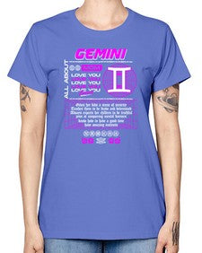 gemini 244# - gemini -  Missy T-Shirt