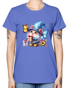 gnome with butterfly 03# - gnome -  Missy T-Shirt