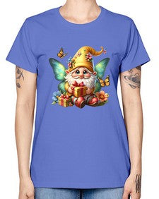 gnome with butterfly 07# - gnome -  Missy T-Shirt