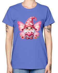 gnome with butterfly 08# - gnome -  Missy T-Shirt
