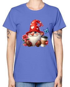 gnome with butterfly 12# - gnome -  Missy T-Shirt