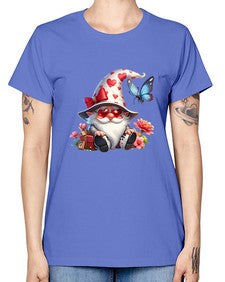 gnome with butterfly 13# - gnome -  Missy T-Shirt