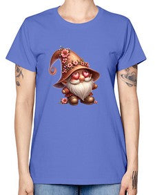 gnome with butterfly 15# - gnome -  Missy T-Shirt