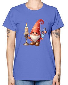 gnome with butterfly 16# - gnome -  Missy T-Shirt