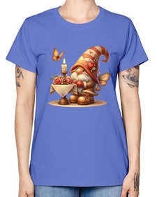 gnome with butterfly 21# - gnome -  Missy T-Shirt