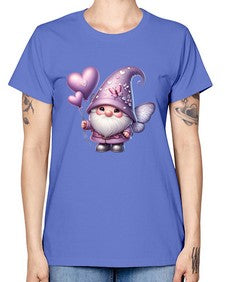 gnome with butterfly 25# - gnome -  Missy T-Shirt