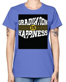 graduation is happiness 222# - graduation -  Missy T-Shirt