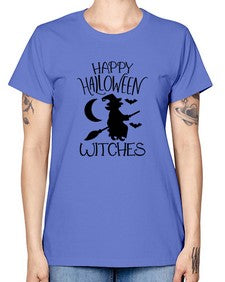 happy halloween witches 35# - witch -  Missy T-Shirt