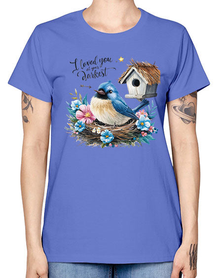 i loved you at your darkest 45# - birds -  Missy T-Shirt