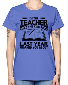 i m the teacher 372# - teacher -  Missy T-Shirt