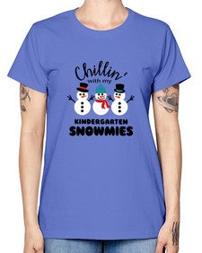 kindergarten snowmies 434# - kindergarten -  Missy T-Shirt