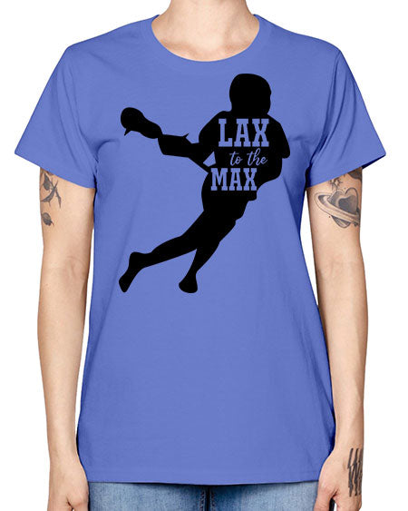 lax to the max 2# - lacrosse -  Missy T-Shirt