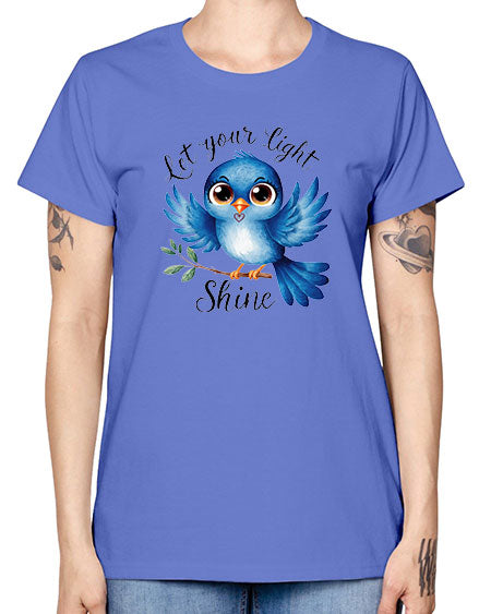 let your light shine 61# - birds -  Missy T-Shirt