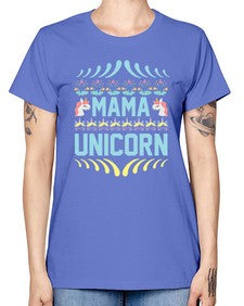 mama unicorn 293# - unicorn -  Missy T-Shirt