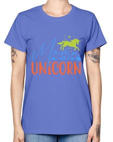 mama unicorn 297# - unicorn -  Missy T-Shirt