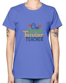 one spook tacular teacher Style 330# - teacher -  Missy T-Shirt