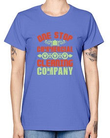 one stop commercial cleaning company Style 333# - cleaner -  Missy T-Shirt
