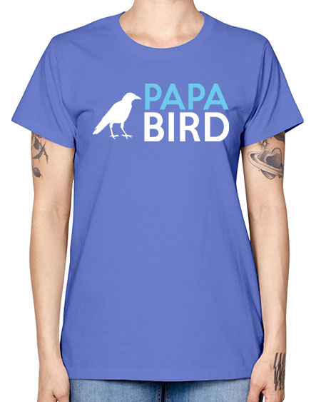 papa bird 65# - birds -  Missy T-Shirt