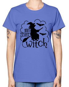 percent that witch 55# - witch -  Missy T-Shirt