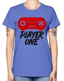 play one 145# - video games -  Missy T-Shirt