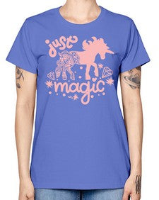 quotes of unicorns just magic just magic 350# - unicorn -  Missy T-Shirt