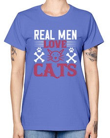 real man love cats Style 113# - cats -  Missy T-Shirt