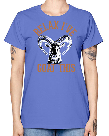 relax i’ve goat this Style 2# - goat -  Missy T-Shirt