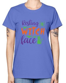 resting witch face 25# - witch -  Missy T-Shirt